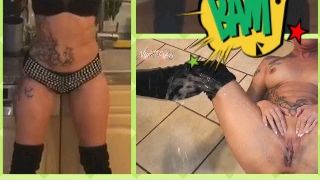 Extreme Unaufhörliche Pissfotze + zuckender Orgasmus!